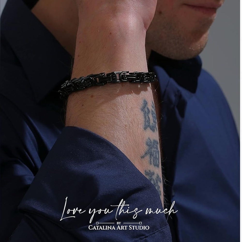 Black Stainless steel Bracelet